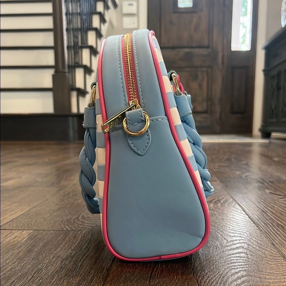 Loungefly Blue and Pink Mini Bag - Picture 4 of 6